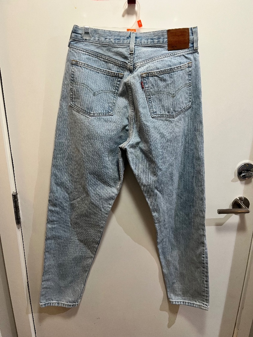 Levi's 501 pinstripe jeans womens